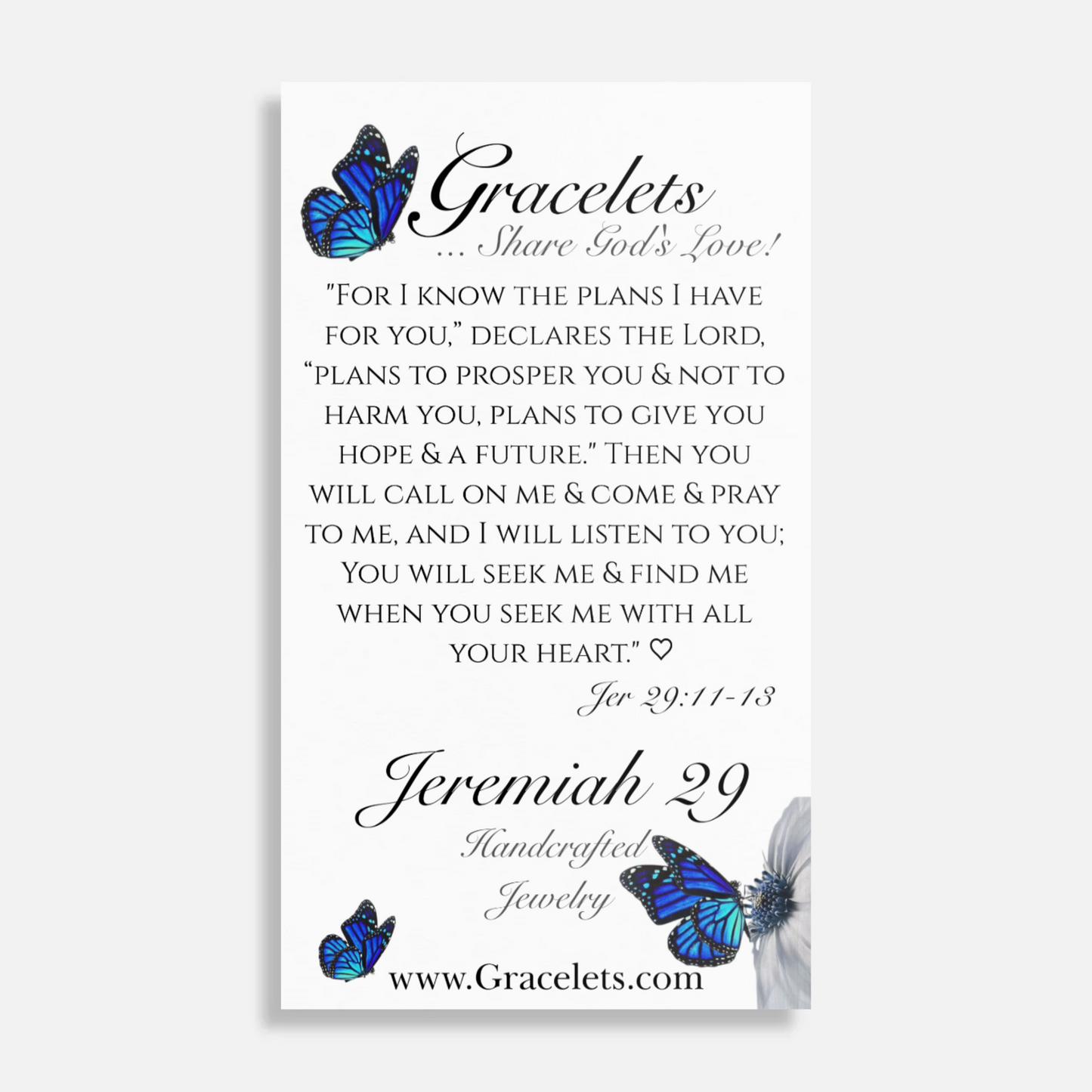 Jeremiah 29 Earrings