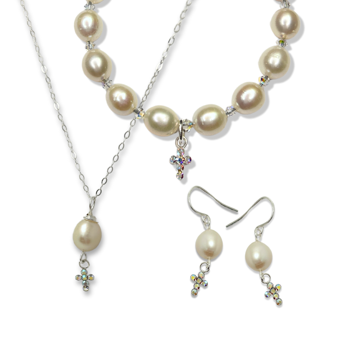 Kingdom of Heaven Pearl Earrings