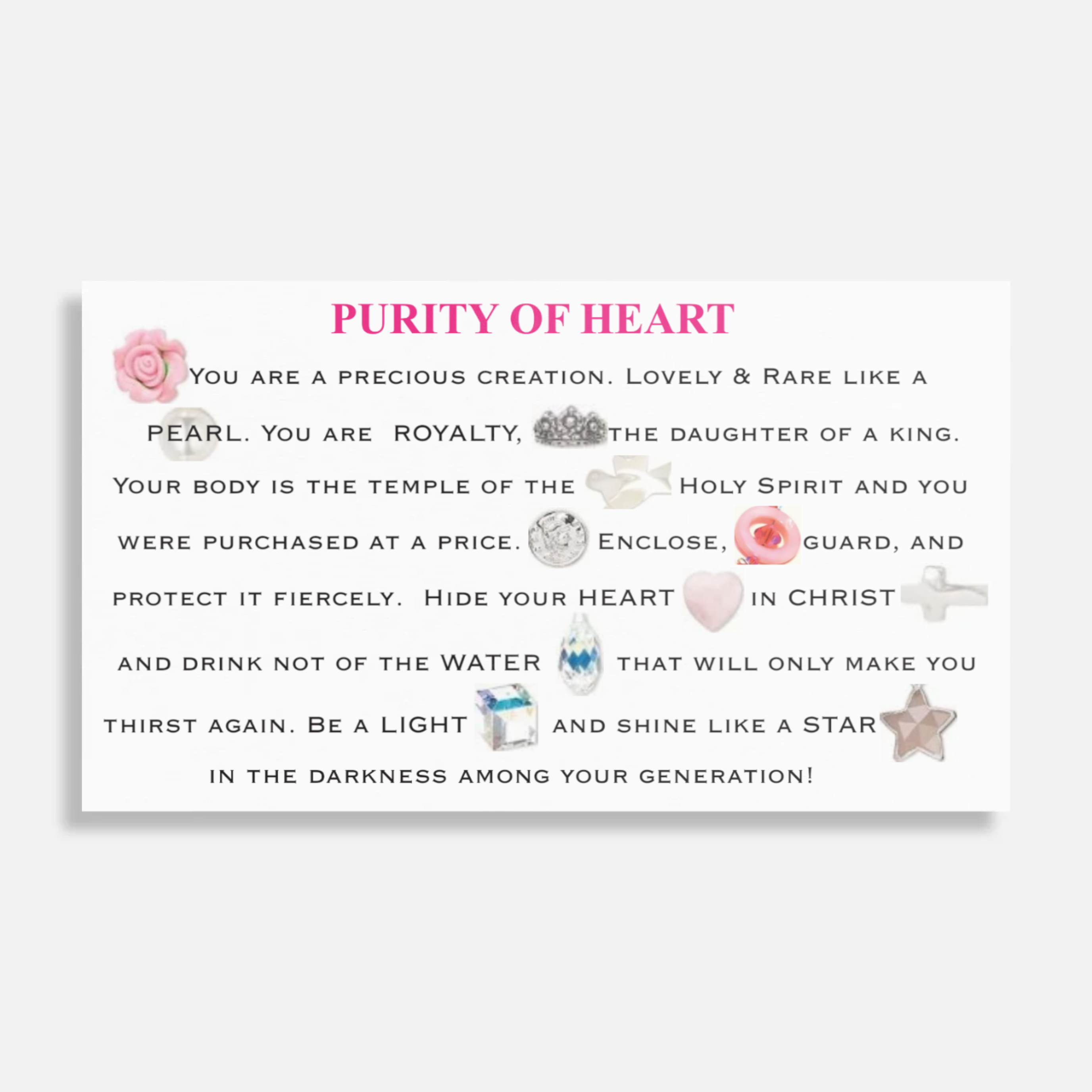 Pure of Heart Bracelet