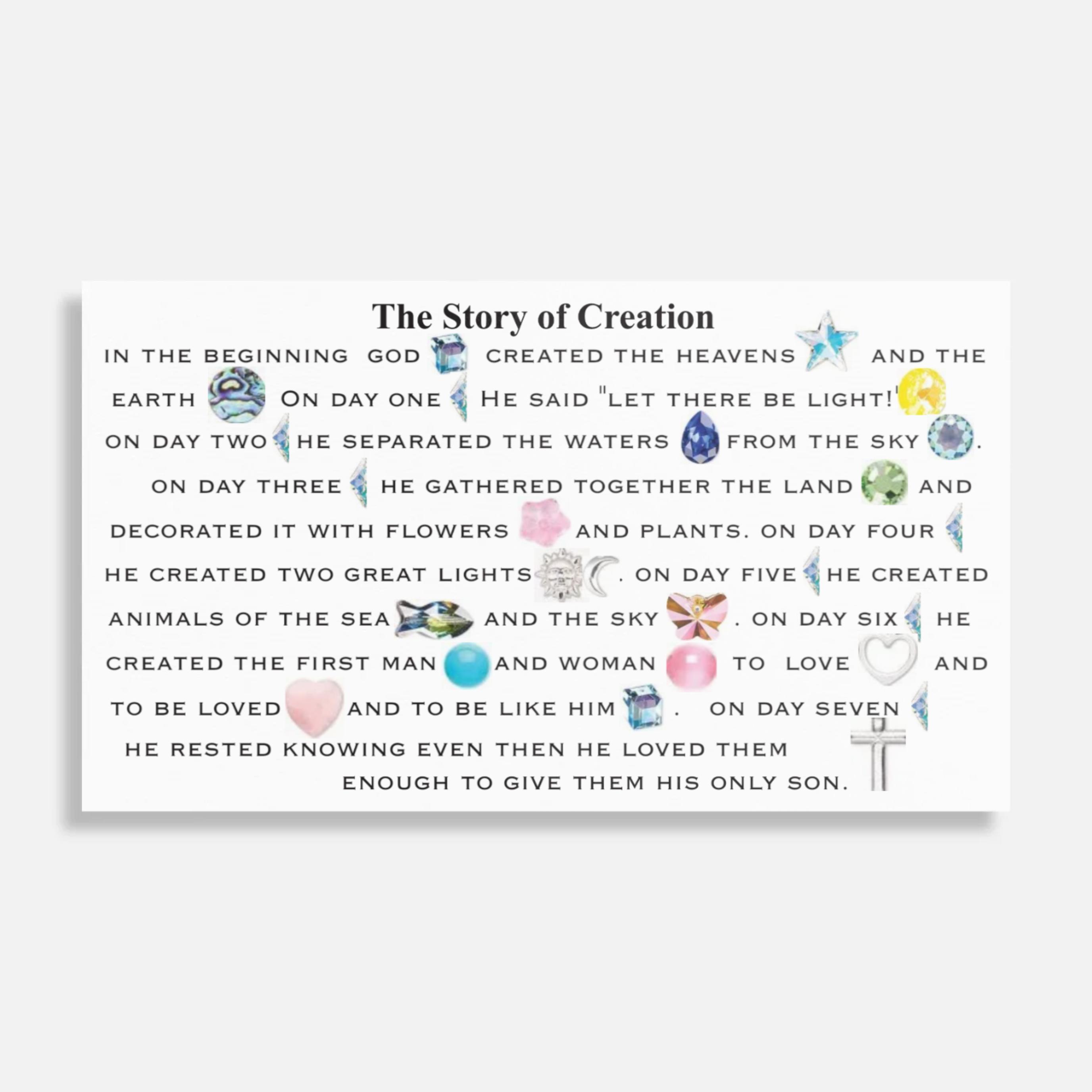 Story of Creation Bracelet