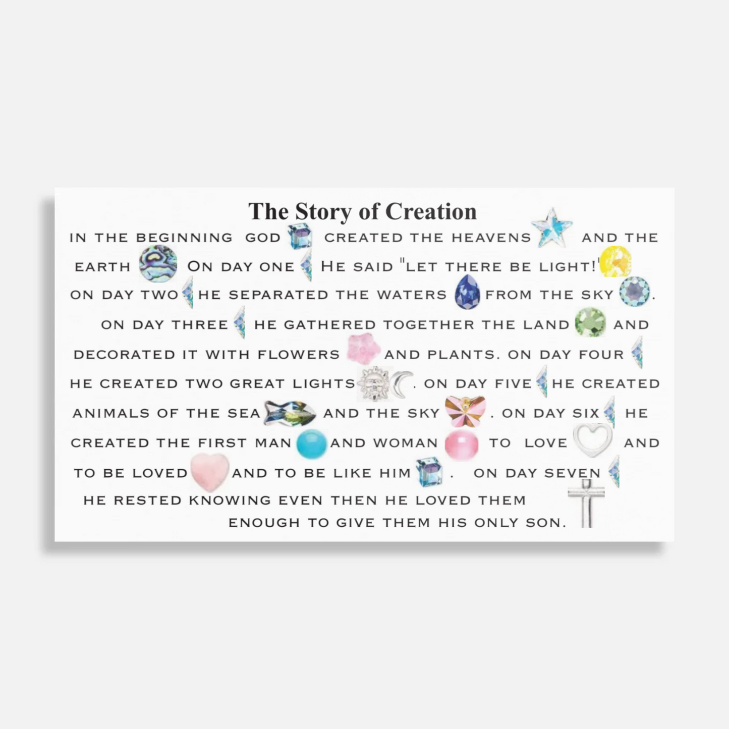 Pulsera Historia de la Creación