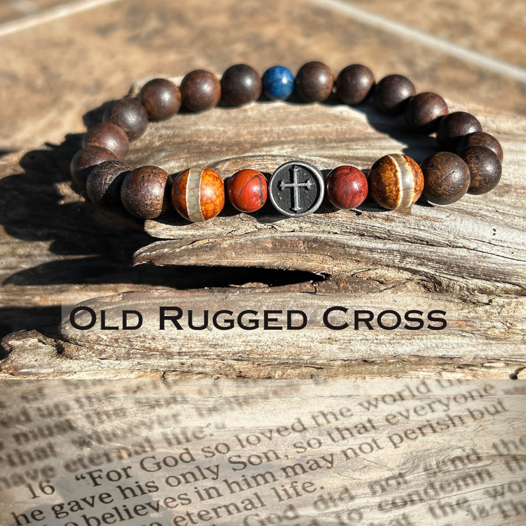 Gracelets Old Rugged Cross Men's Warrior Collection