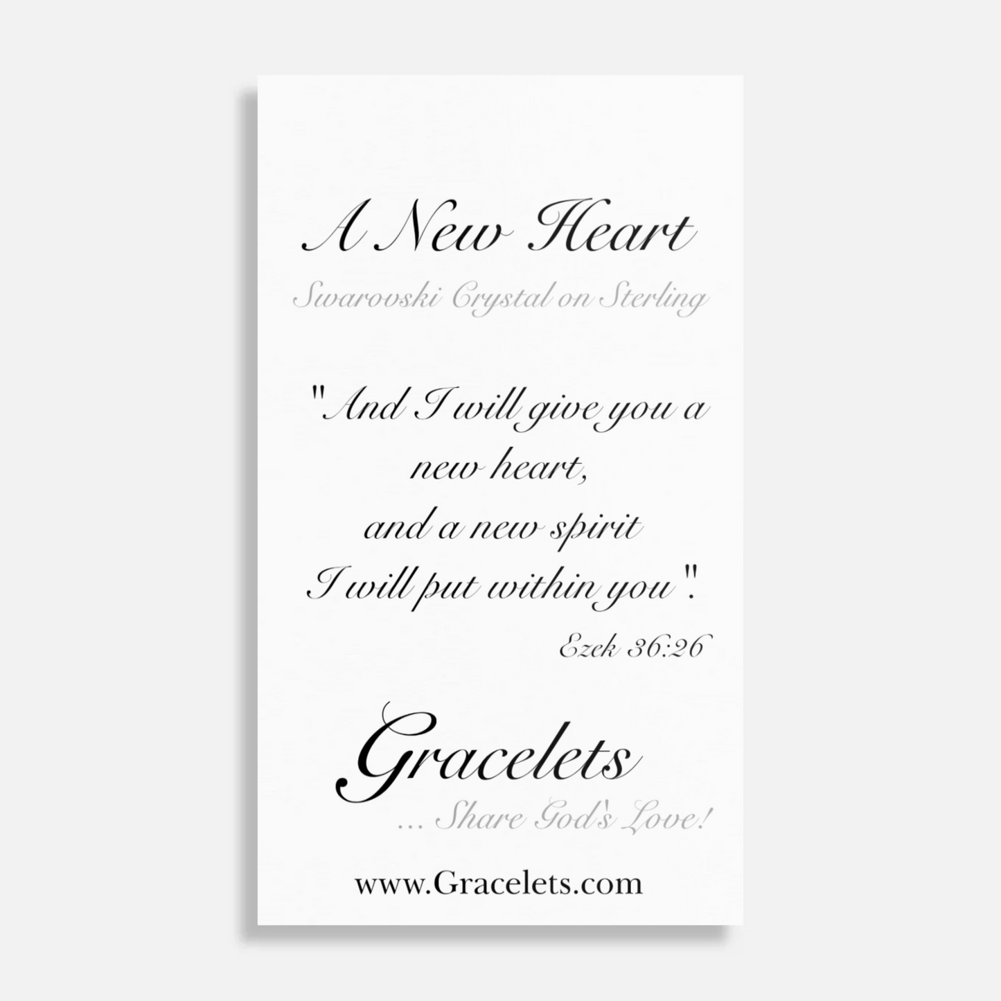 A New Heart Necklace